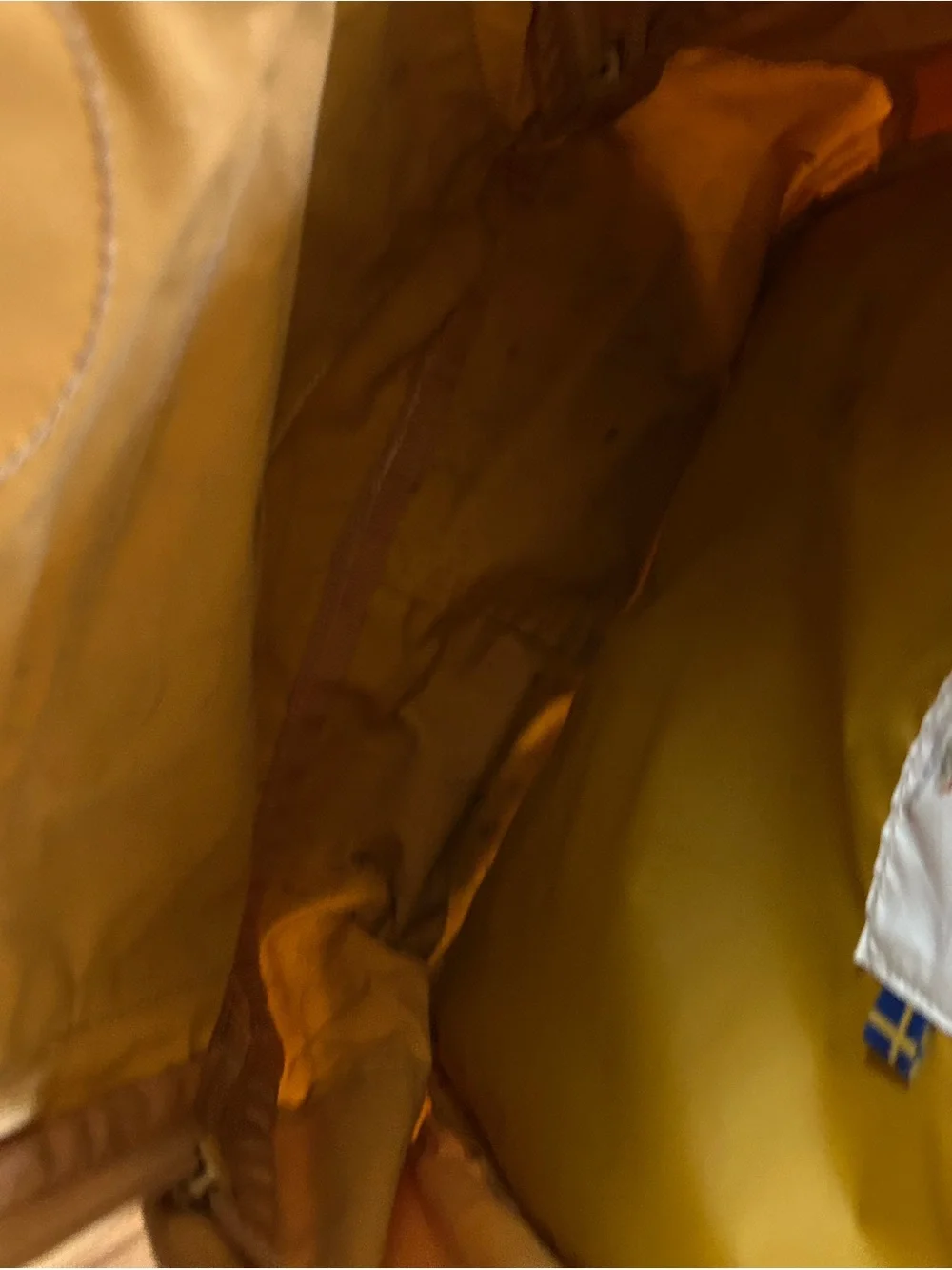 Kånken Men's Mustard Yellow Backpack